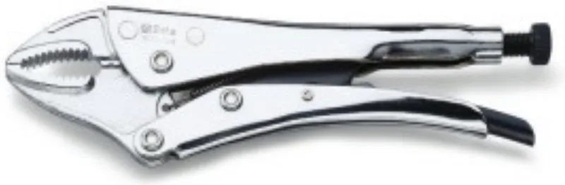 Verstelbare griptang - halfronde bekken - 240 mm - veelzijdig en duurzaam by Beta, Silver – product image