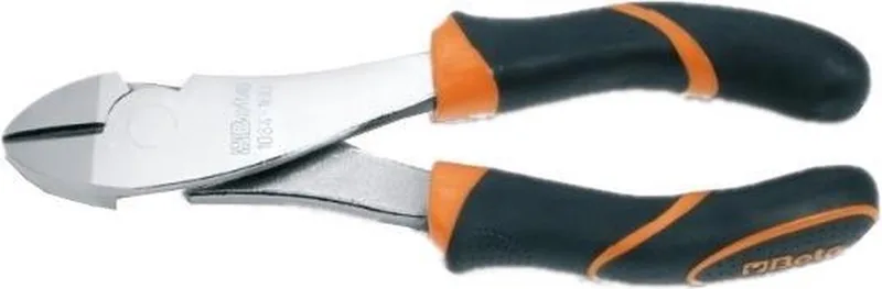 Zijkniptang 1084bm 160 Mm Staal Zwart/oranje/zilver de Beta, Noir – image du produit