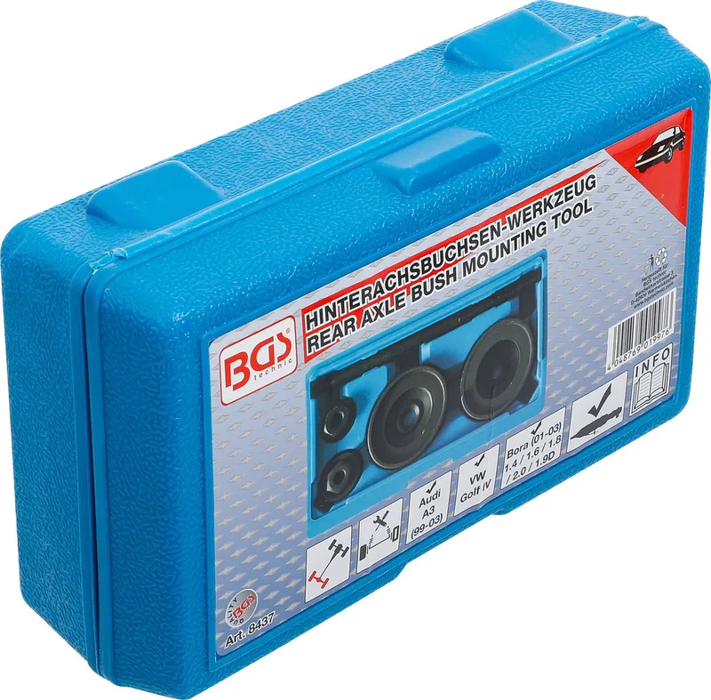 Achterasbus-gereedschapset voor VW Golf, Audi A3 by BGS technic, Blue – product image