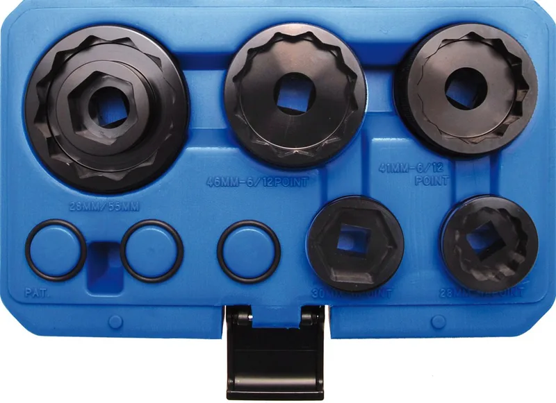 Asmoer Bitset voor Ducati 8 delig by BGS technic, Blue – product image