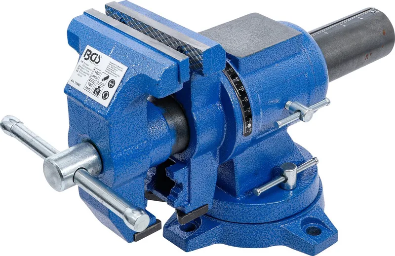 Bankschroef - 100 mm spanbekken - 360° draaibaar van BGS technic – productafbeelding