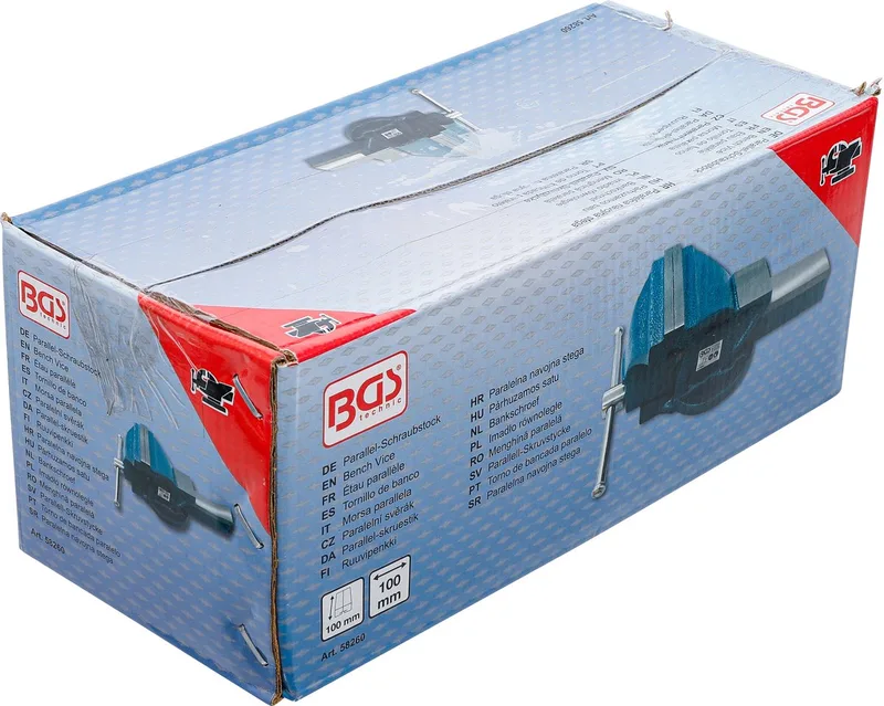 Bankschroef - 100 mm spanbekken van BGS technic – productafbeelding