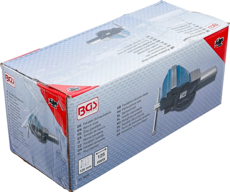 Bankschroef - 125 mm spanbekken de BGS technic – image du produit