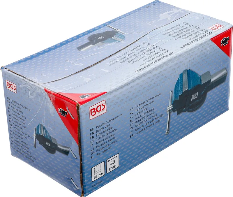 Bankschroef - 80 mm spanbekken van BGS technic – productafbeelding