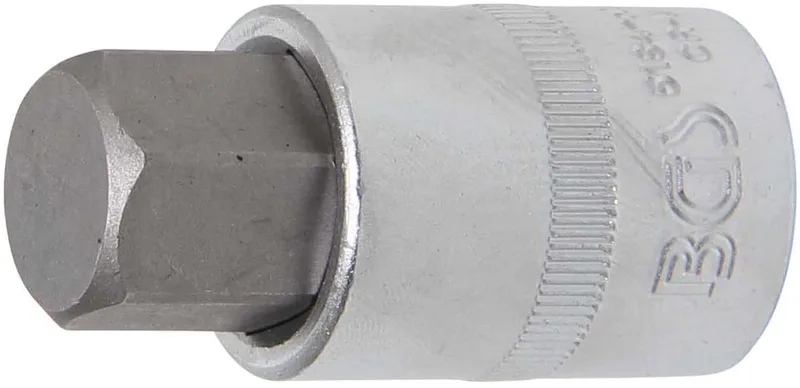 bit inzet 12,5 (1/2) binnenzeskant 19 x 55 mm - 5184-H19 by BGS technic – product image