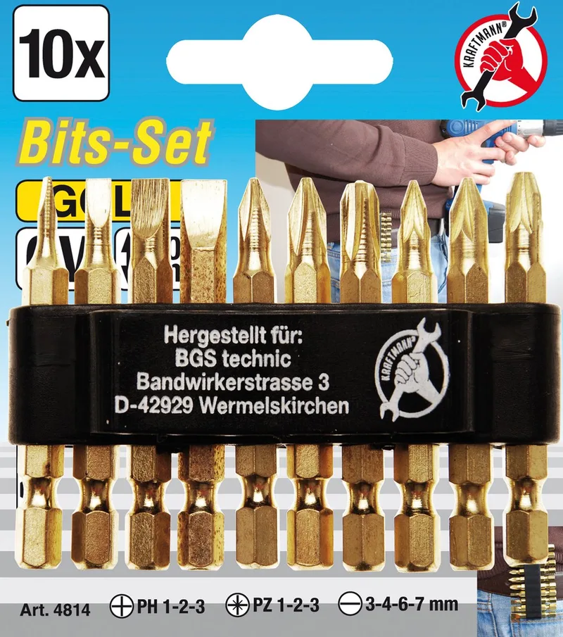 Bitset Gold 10 delig de BGS technic – image du produit