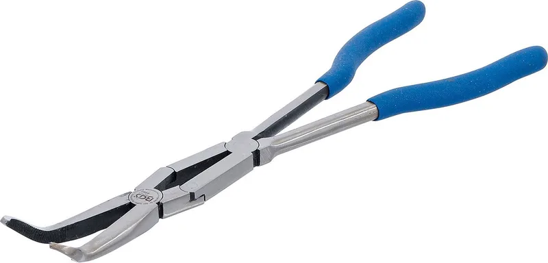 Bougiestekker-ringpunttang tang Ø 13 mm 330 mm by BGS technic, Blue – product image