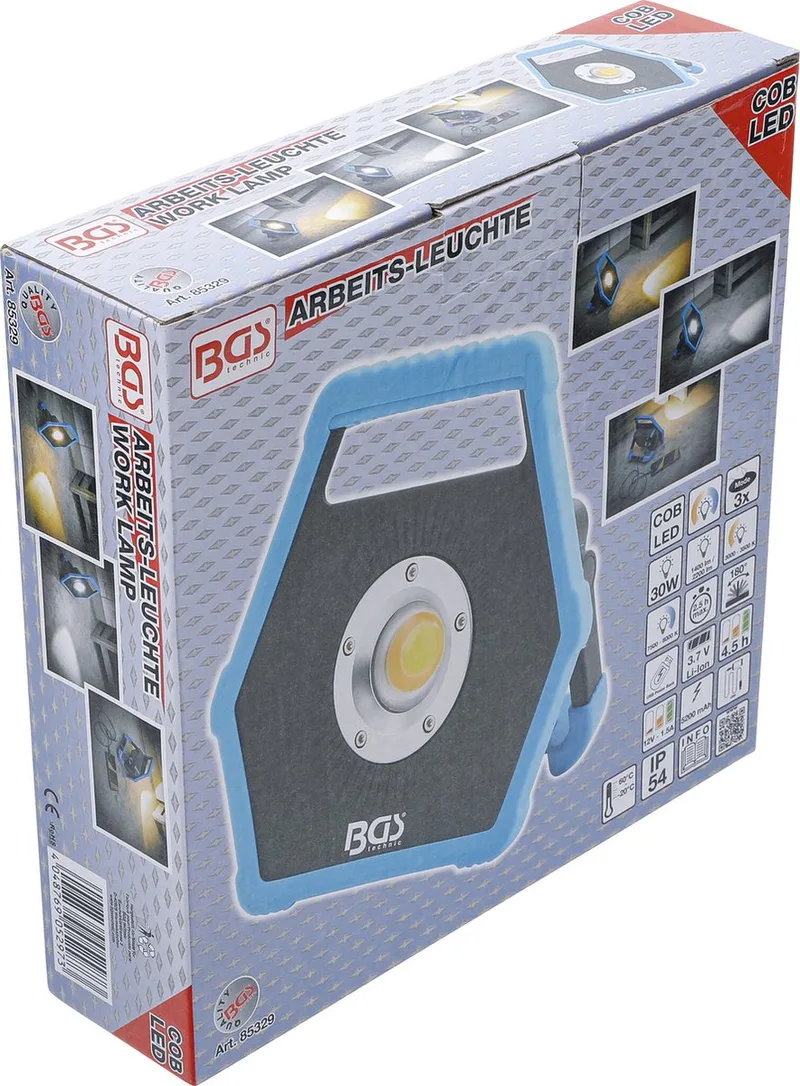 COB-LED werklamp 30 Watt de BGS technic – image du produit