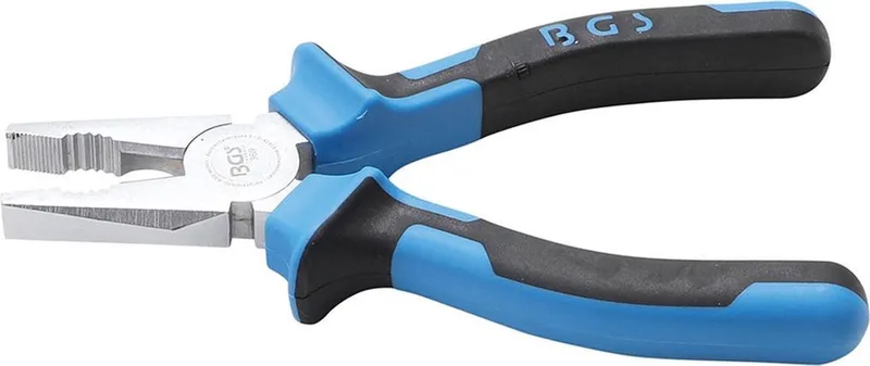 Combinatietang 165 mm van BGS technic, Blauw, Zwart – productafbeelding