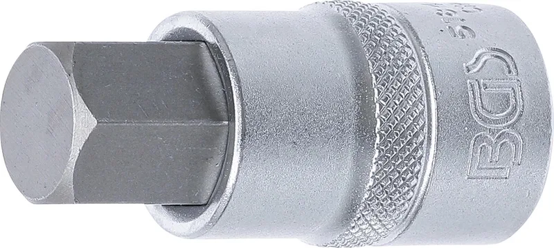 Dopsleutel 17mm - Zeskant - 1/2 - Inbus - Aftapplug versnellingsbak VW - Seat - Skoda - Audi - VAG - BGS5184-H17 by BGS technic – product image