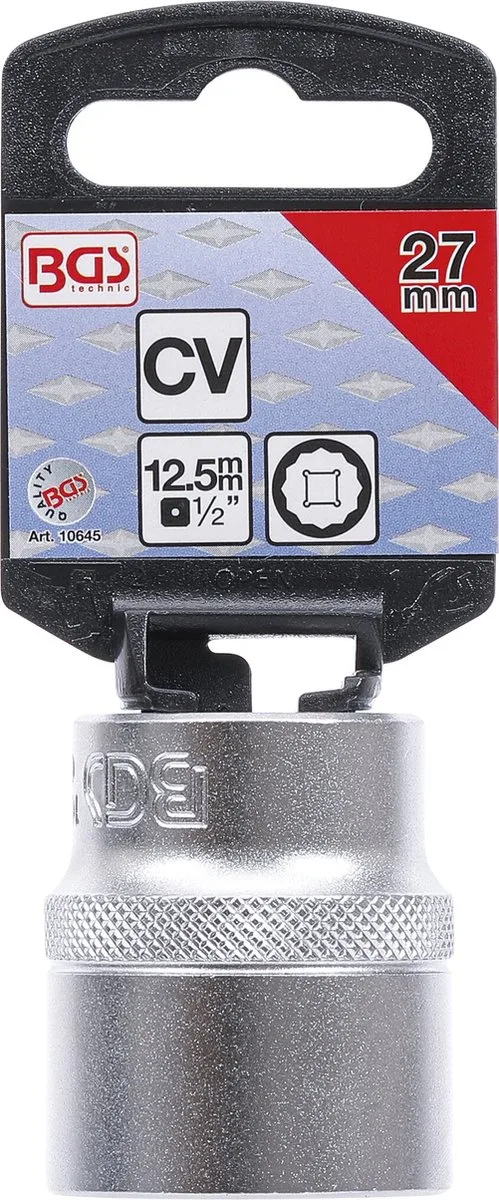 Dopsleutel twaalfkant 1/2 27 mm van BGS technic – productafbeelding