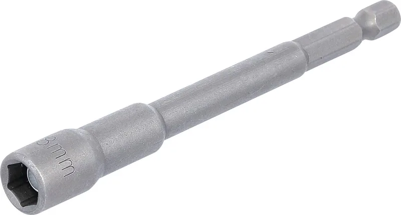 Dopsleutel zeskant extra lang voor boormachines 8 mm de BGS technic, Argent – image du produit