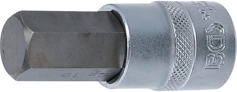Dopsleutelbit - 1/2 - binnenzeskant 19 mm von BGS technic – Produktbild