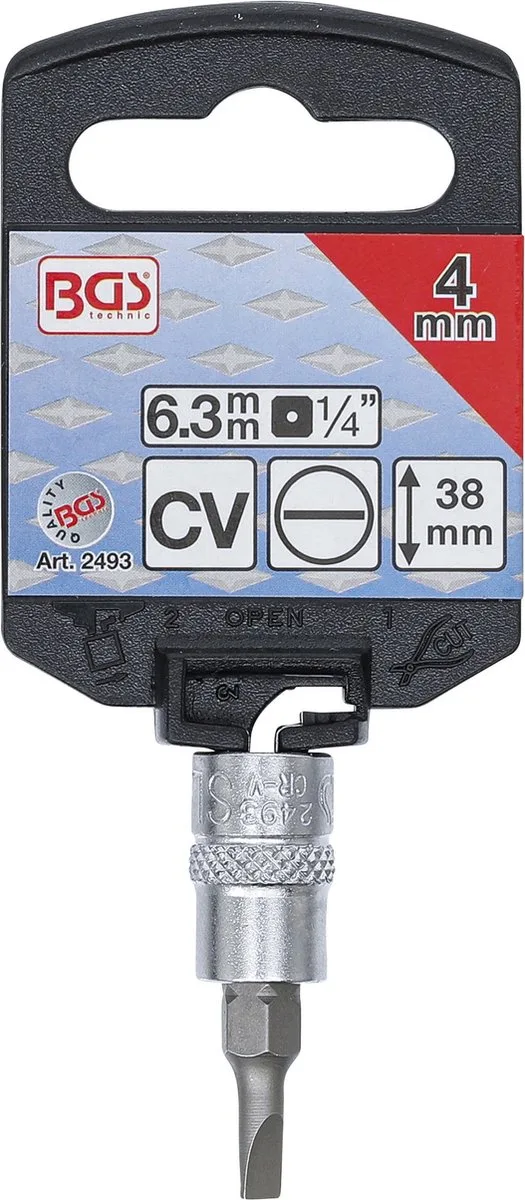 Dopsleutelbit 1/4 sleuf 4 mm von BGS technic – Produktbild