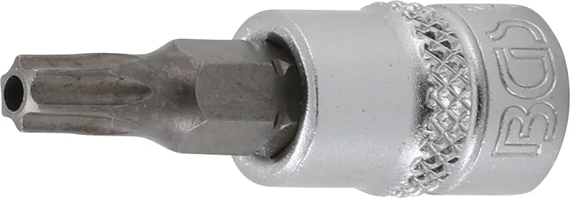 Dopsleutelbit 1/4 Torx met boring T27 by BGS technic – product image