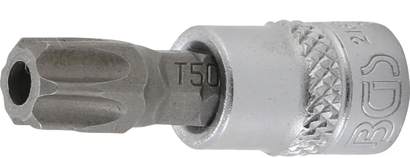 Dopsleutelbit - 1/4 - Torx met boring T50 von BGS technic – Produktbild