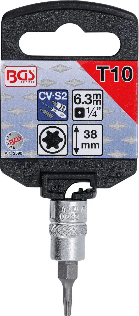 Dopsleutelbit 1/4 Torx T10 von BGS technic – Produktbild
