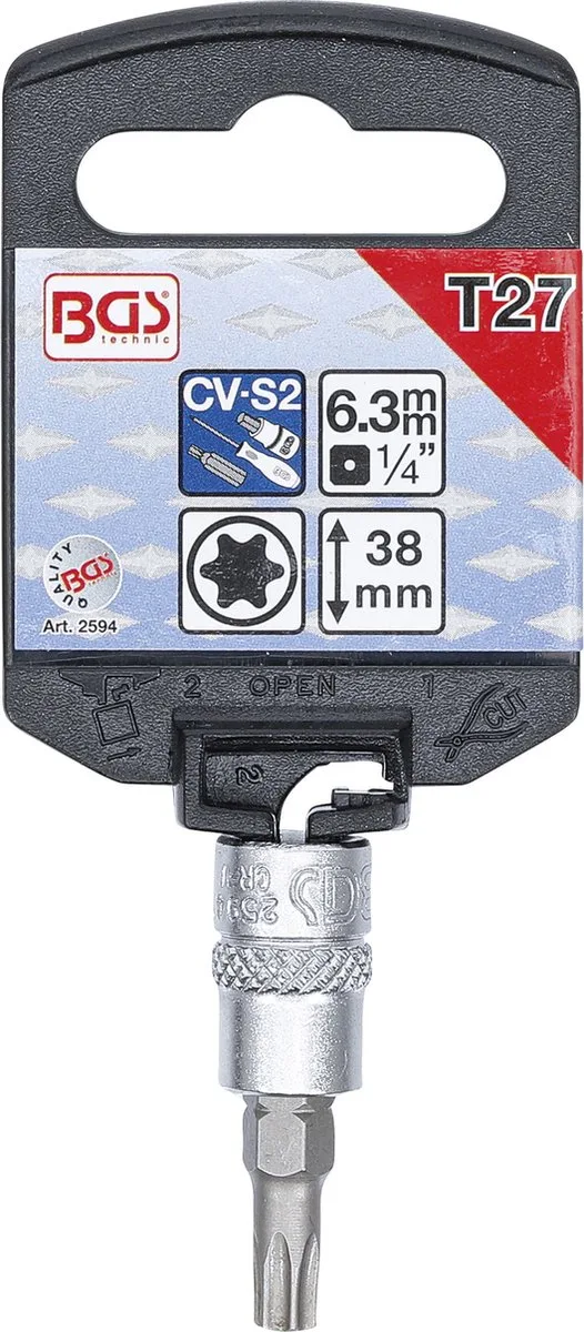 Dopsleutelbit 1/4 Torx T27 von BGS technic – Produktbild