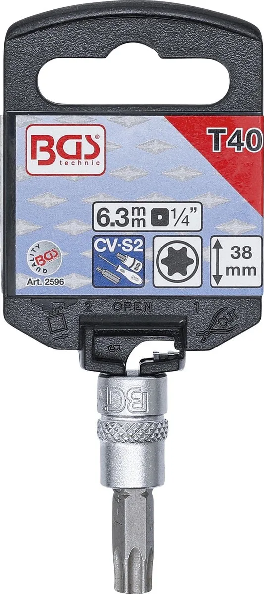 Dopsleutelbit 1/4 Torx T40 de BGS technic – image du produit