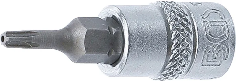 Dopsleutelbit - 1/4 - TS-profiel (voor Torx-plus) met boring TS10 von BGS technic – Produktbild