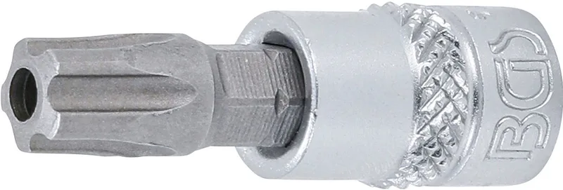 Dopsleutelbit - 1/4 - TS-profiel (voor Torx-plus) met boring TS45 by BGS technic – product image
