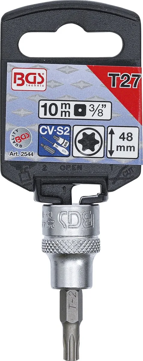 Dopsleutelbit 3/8 Torx T27 von BGS technic – Produktbild