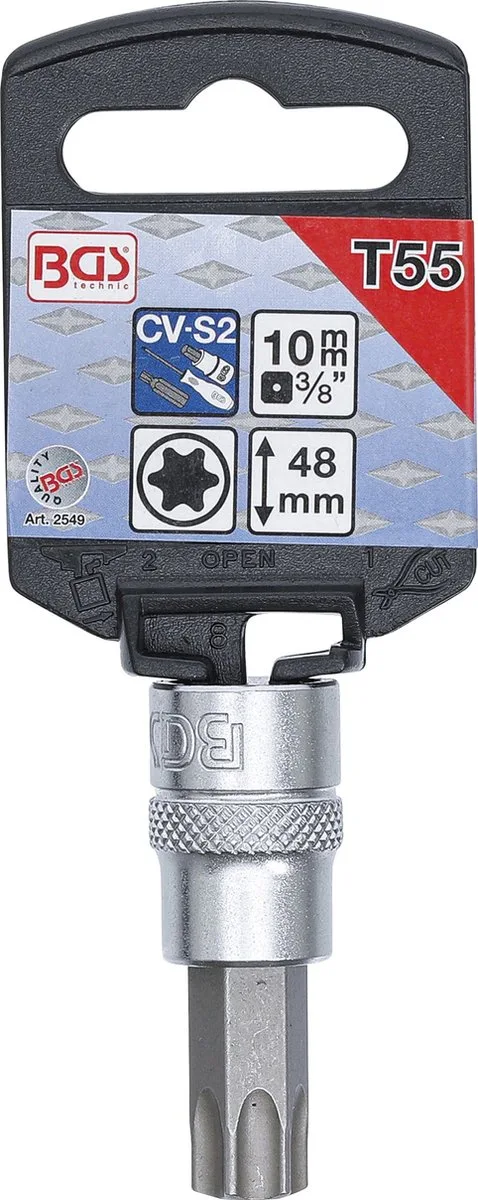 Dopsleutelbit 3/8 Torx T55 von BGS technic – Produktbild