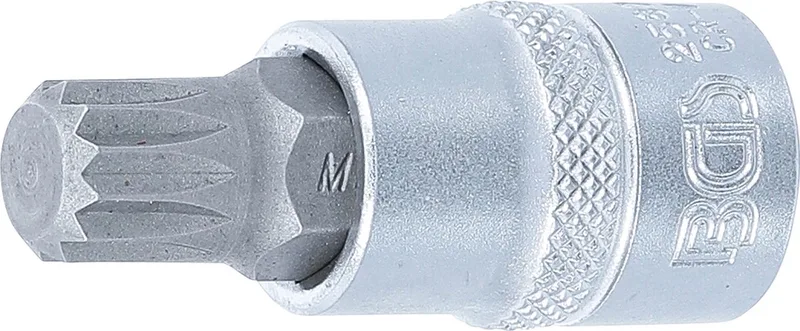 Dopsleutelbit 3/8 veeltand (voor XZN) M12 de BGS technic – image du produit