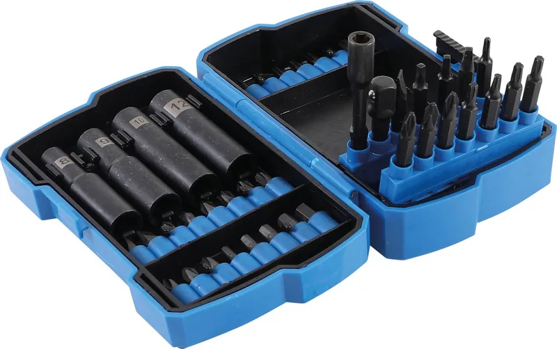 Dopsleutelbit- en dopsleutelset 1/4 en 3/8 42 delig von BGS technic – Produktbild