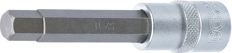 Dopsleutelbit lengte 100 mm 1/2 INBUS 11 mm by BGS technic – product image