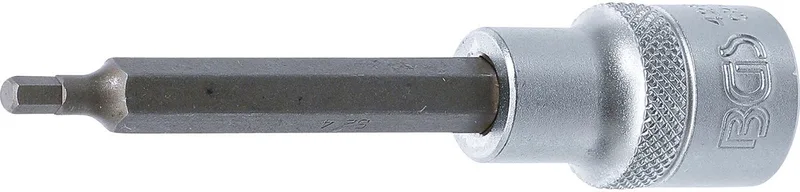 Dopsleutelbit lengte 100 mm 1/2 INBUS 4 mm de BGS technic – image du produit