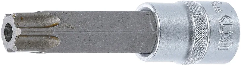 Dopsleutelbit - lengte 100 mm - 1/2 - Torx met boring T80 von BGS technic – Produktbild
