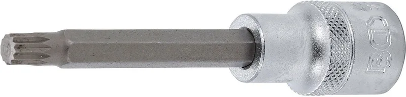 Dopsleutelbit lengte 100 mm 1/2 veeltand (voor XZN) M8 by BGS technic – product image