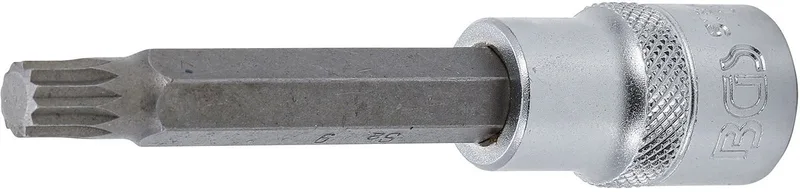 Dopsleutelbit - lengte 100 mm - 1/2 - veeltand (voor XZN) M9 de BGS technic – image du produit