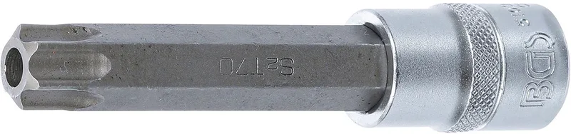 Dopsleutelbit - lengte 110 mm - 1/2 - Torx met boring T70 by BGS technic – product image