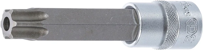 Dopsleutelbit - lengte 110 mm - 1/2 - Torx met boring T80 by BGS technic – product image