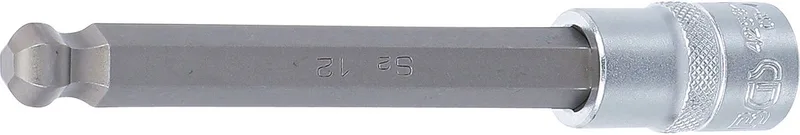 Dopsleutelbit - lengte 140 mm - 1/2 - binnenzeskant met kogelkop 12 mm von BGS technic – Produktbild