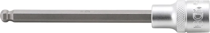 Dopsleutelbit - lengte 140 mm - 1/2 - binnenzeskant met kogelkop 8 mm by BGS technic – product image