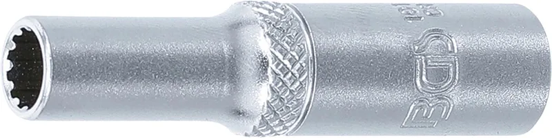 Dopsleuteldop Gear Lock, diep - 1/4 - 6 mm von BGS technic – Produktbild