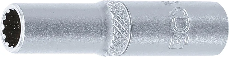Dopsleuteldop Gear Lock, diep - 1/4 - 7 mm von BGS technic – Produktbild