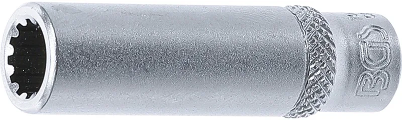 Dopsleuteldop Gear Lock, diep - 1/4 - 8 mm by BGS technic – product image