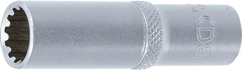 Dopsleuteldop Gear Lock, diep - 3/8 - 12 mm von BGS technic – Produktbild
