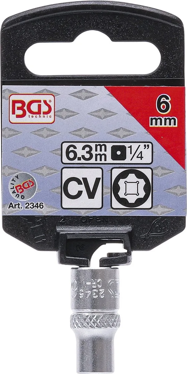 Dopsleuteldop Super Lock 1/4 6 mm van BGS technic – productafbeelding