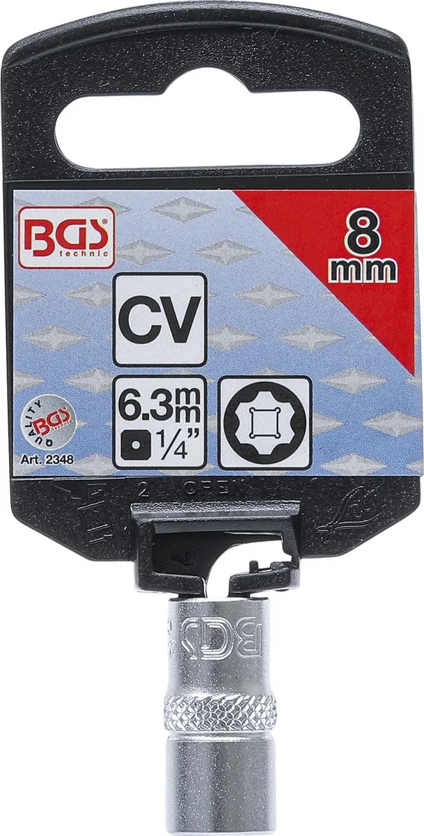 Dopsleuteldop Super Lock 1/4 8 mm van BGS technic – productafbeelding
