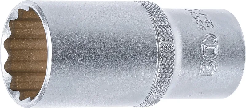 Dopsleuteldop twaalfkant, diep 1/2 27 mm von BGS technic – Produktbild