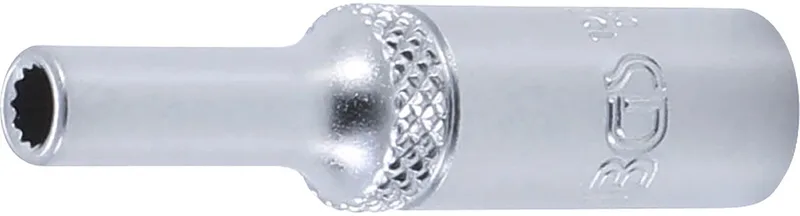 Dopsleuteldop twaalfkant, diep - 1/4 - 4 mm by BGS technic – product image