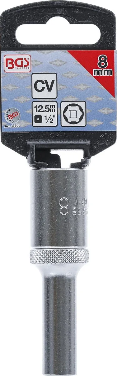 Dopsleuteldop zeskant diep 1/2 8 mm by BGS technic – product image