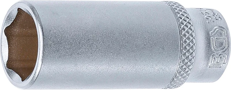 Dopsleuteldop zeskant diep - 1/4 - 14 mm van BGS technic – productafbeelding