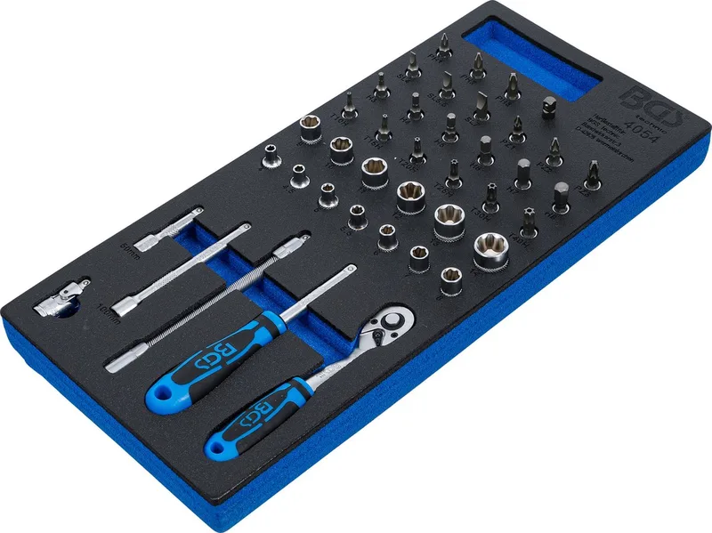 Dopsleutelset 1/4 41 delig de BGS technic, Noir – image du produit
