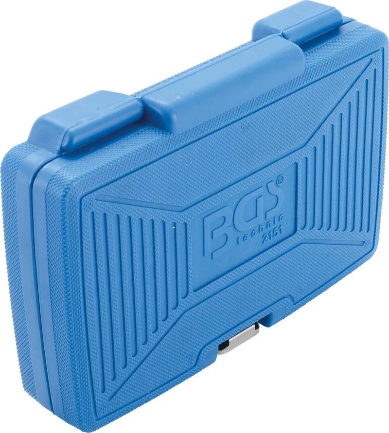 Dopsleutelset Gear Lock 1/4 39 delig by BGS technic, Blue – product image